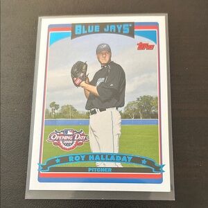 Topps Blue Jays Roy Halladay Baseball Card - Opening Day 2006